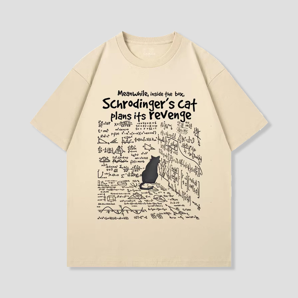 量子キャットTシャツ
