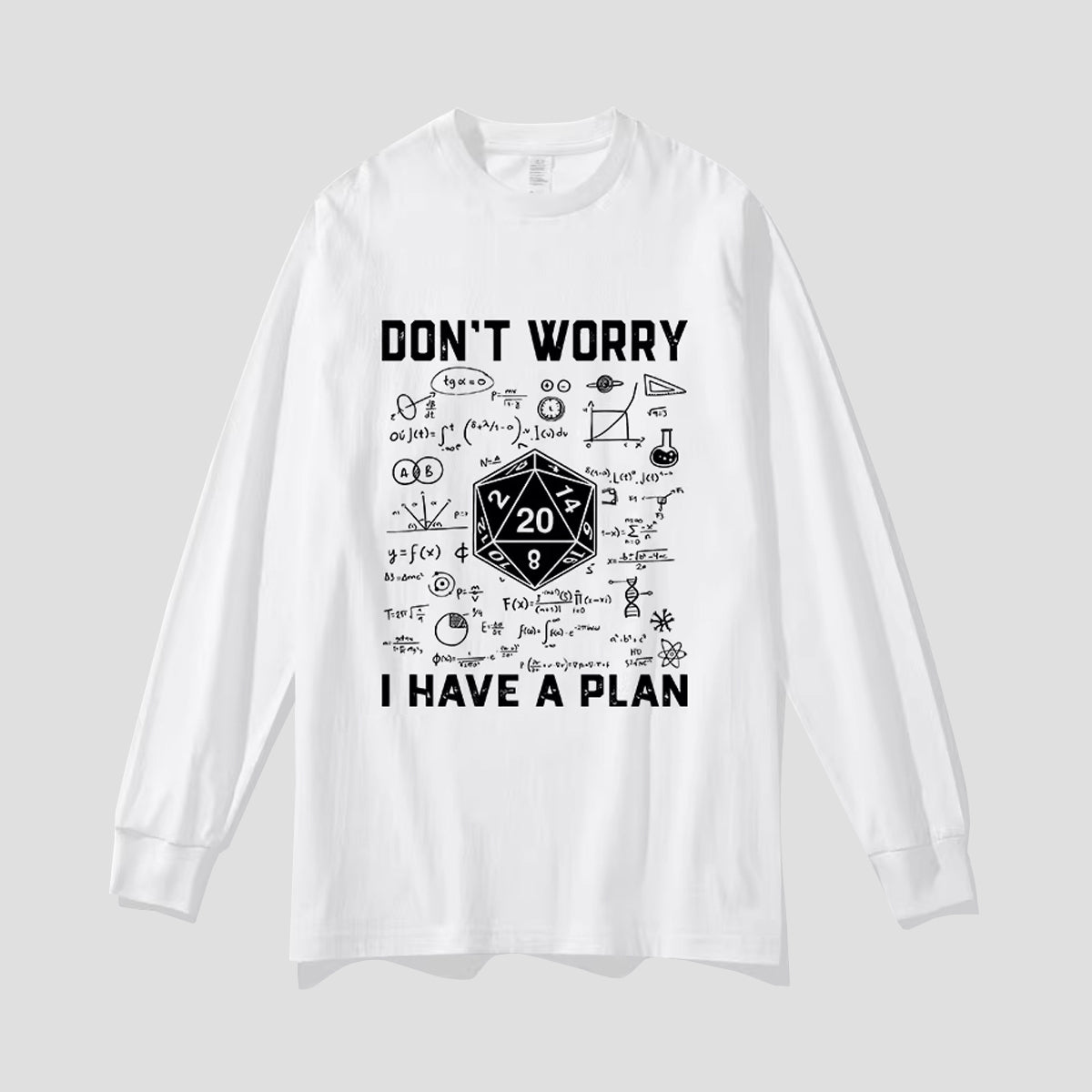 D20戦略 ロングスリーブTシャツ