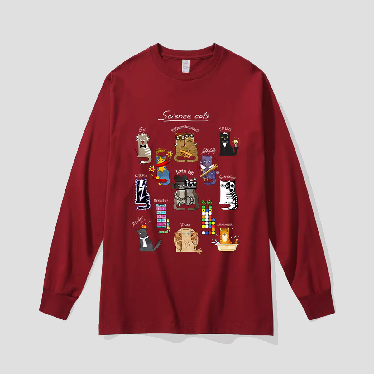 サイエンスキャット ロングスリーブTシャツ