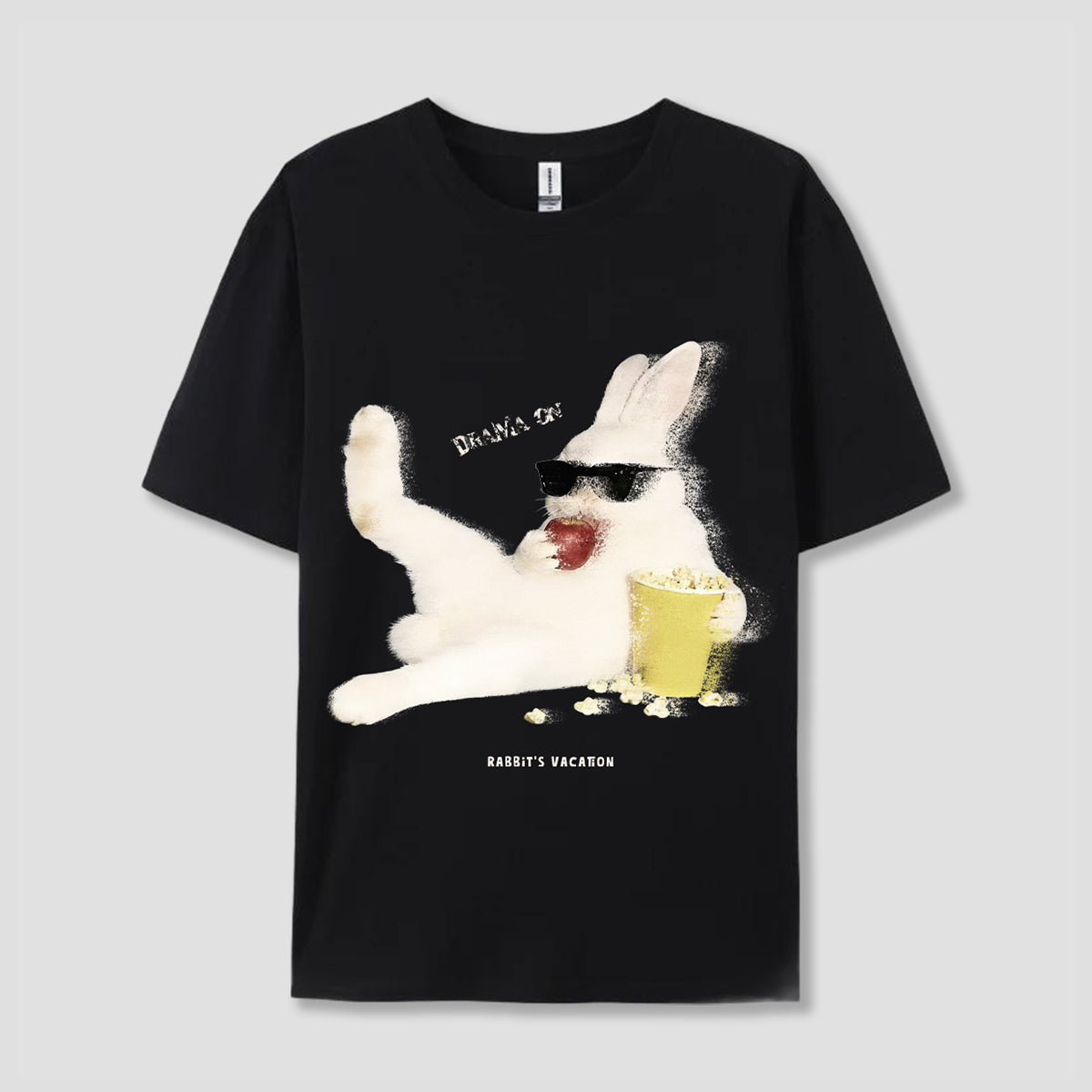ラビットバケーション グラフィック Tシャツ