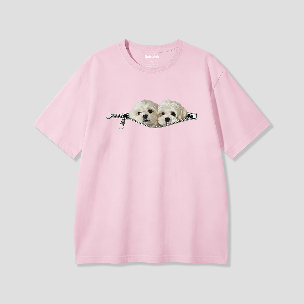 【予約】ジップポケットドッグ グラフィックTシャツ