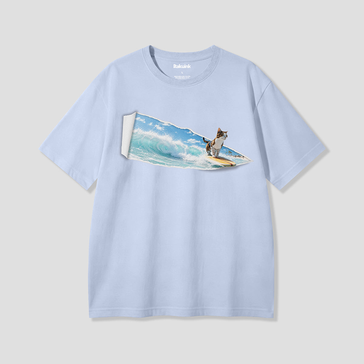 【予約】ウェーブライドキャット グラフィックTシャツ