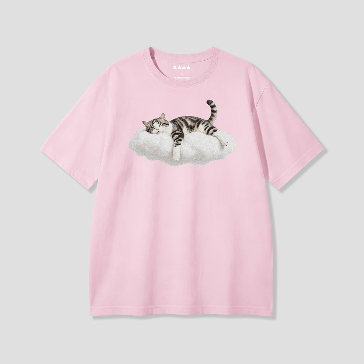 【予約】おひるね雲のりキャット グラフィックTシャツ