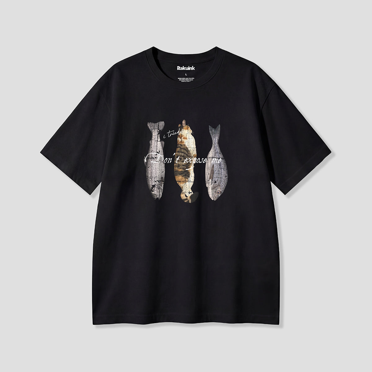 【予約】フィッシュスワップキャット グラフィックTシャツ