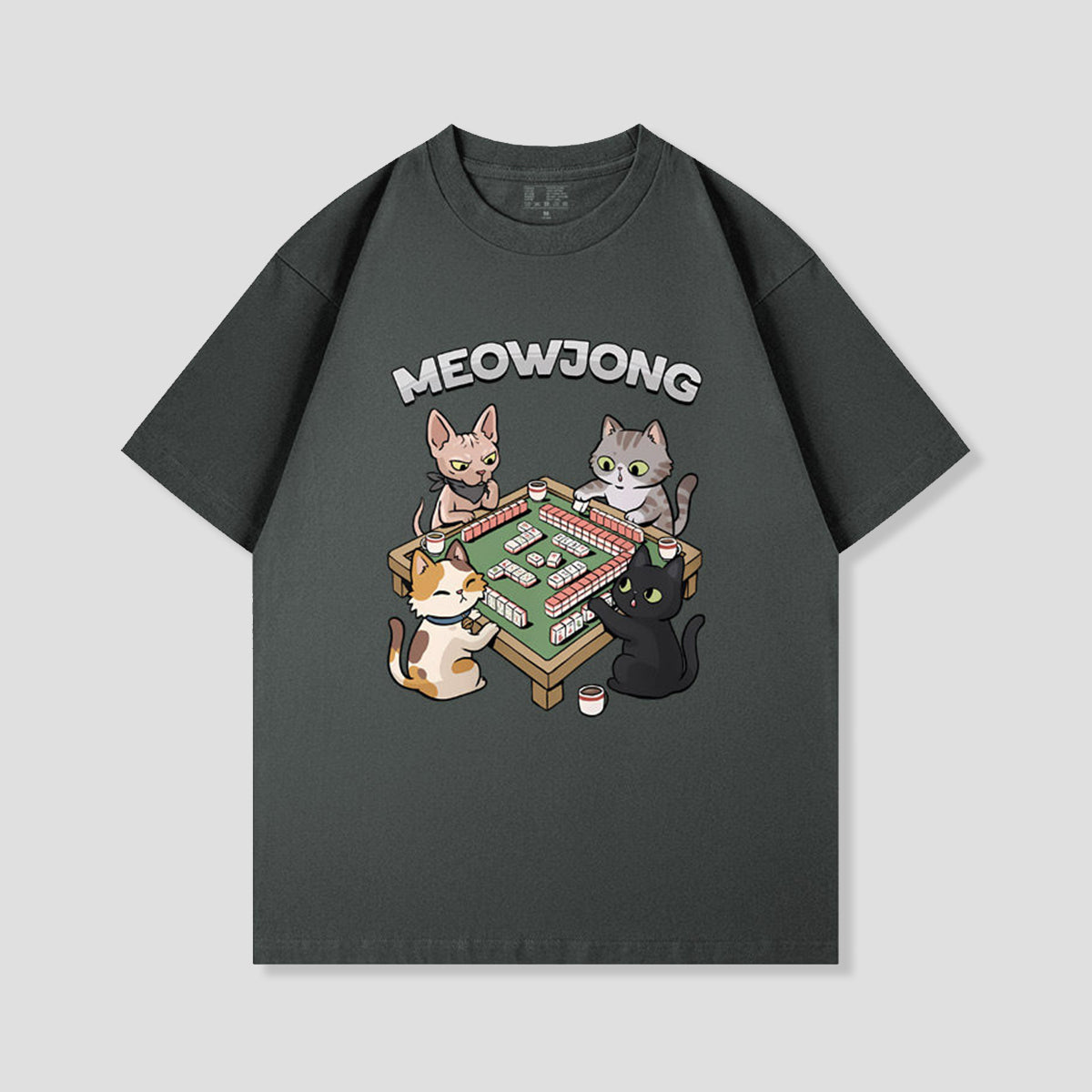 MEOWJONG グラフィックTシャツ