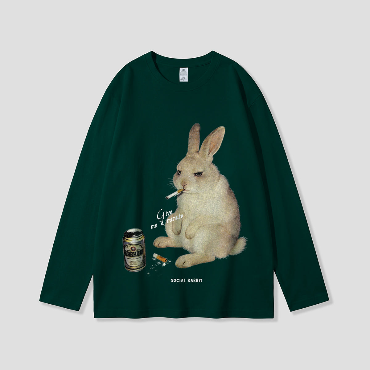 【予約】スモークラビット ロングスリーブ