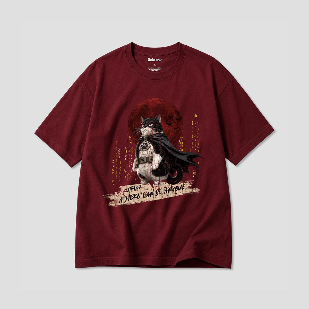 【予約】ヒーローキャット グラフィックTシャツ