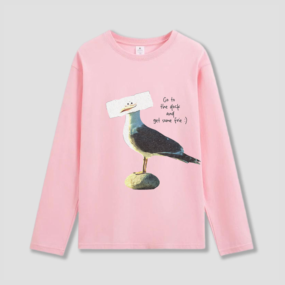 【予約】とりあえずポテト。 シーガルグラフィック ロングスリーブ