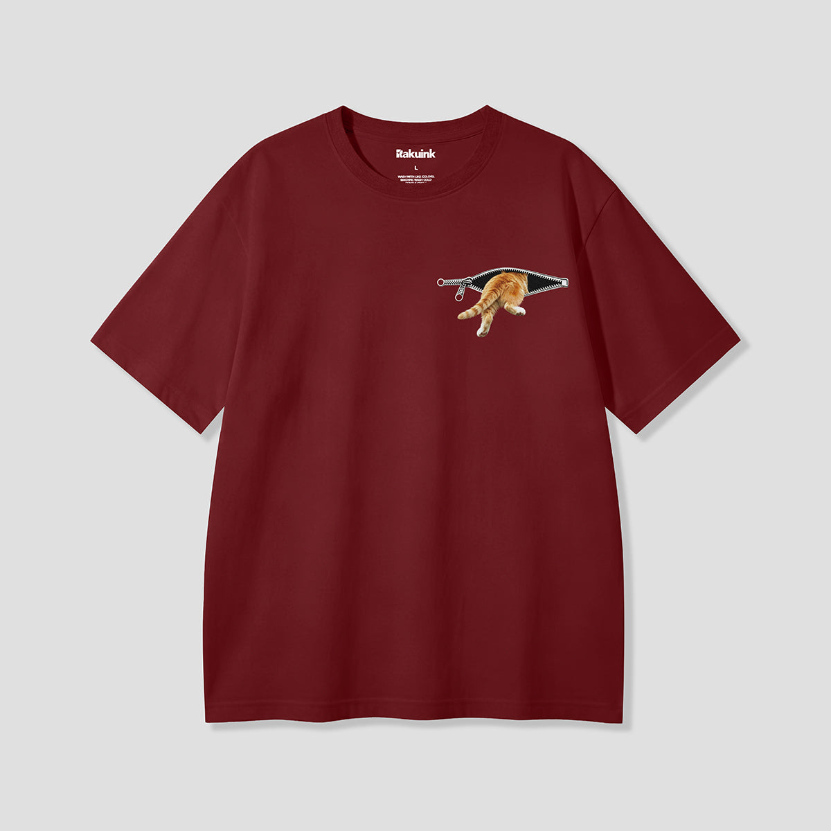 【予約】ジップアウトキャットテール グラフィックTシャツ