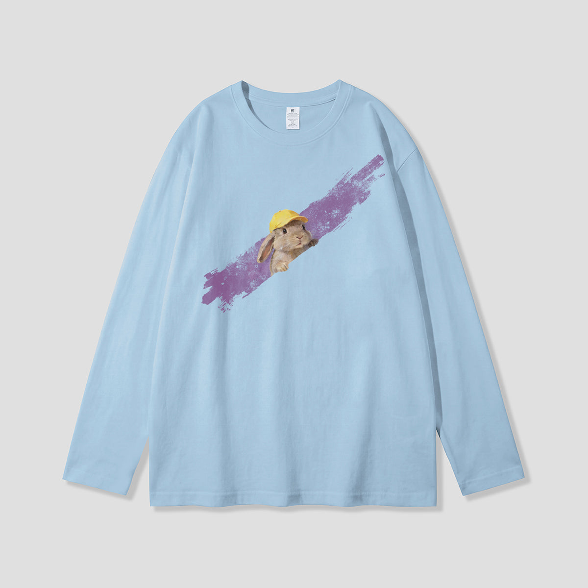 【予約】ひょっこりイエローキャップバニー ロングスリーブ