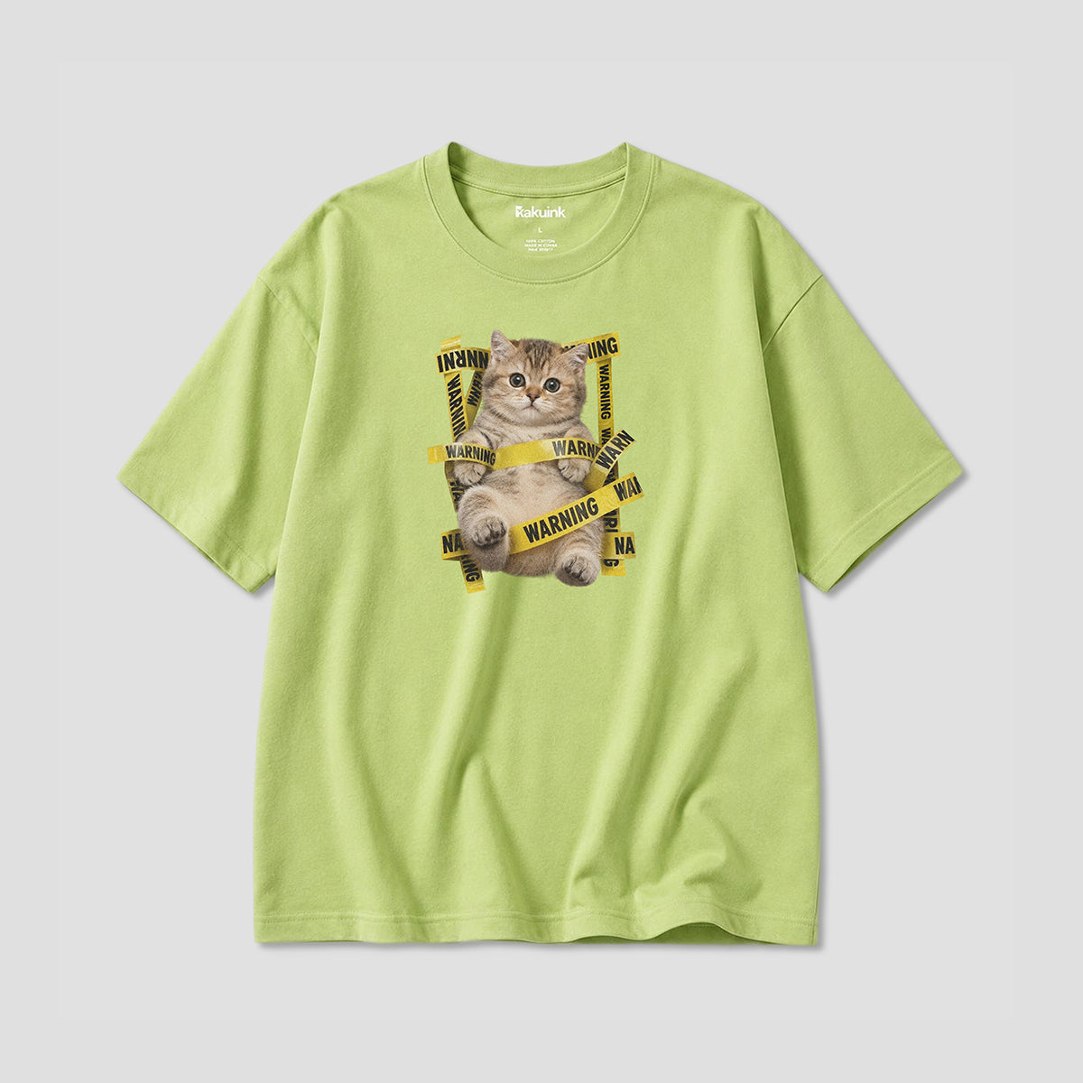 【予約】こねこ警報 グラフィックTシャツ
