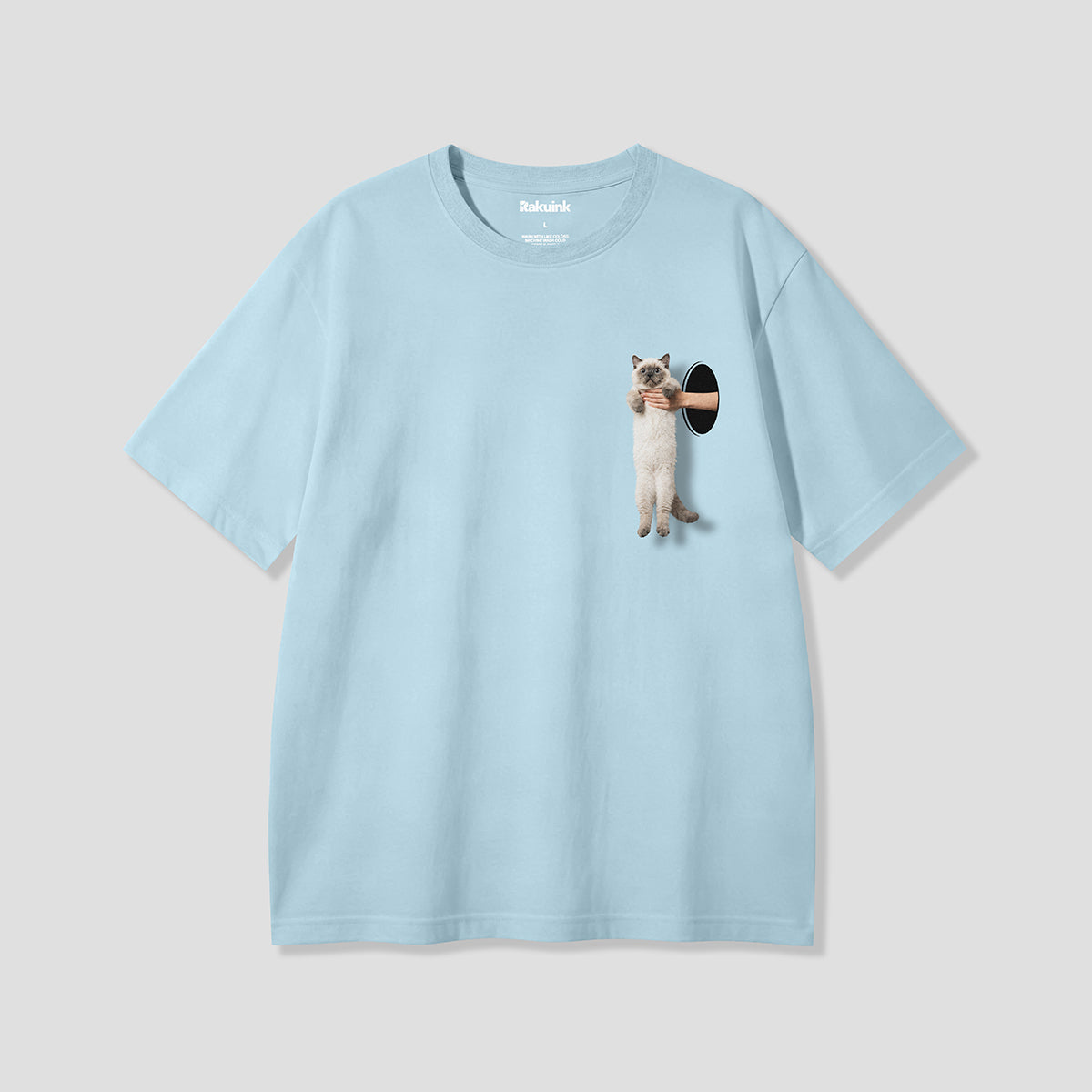 【予約】さらわれシャム猫 グラフィックTシャツ