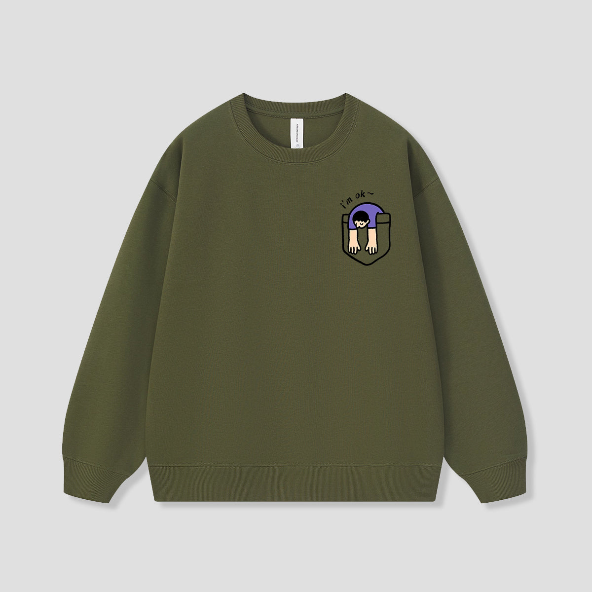 i’m ok~ デザインスウェット