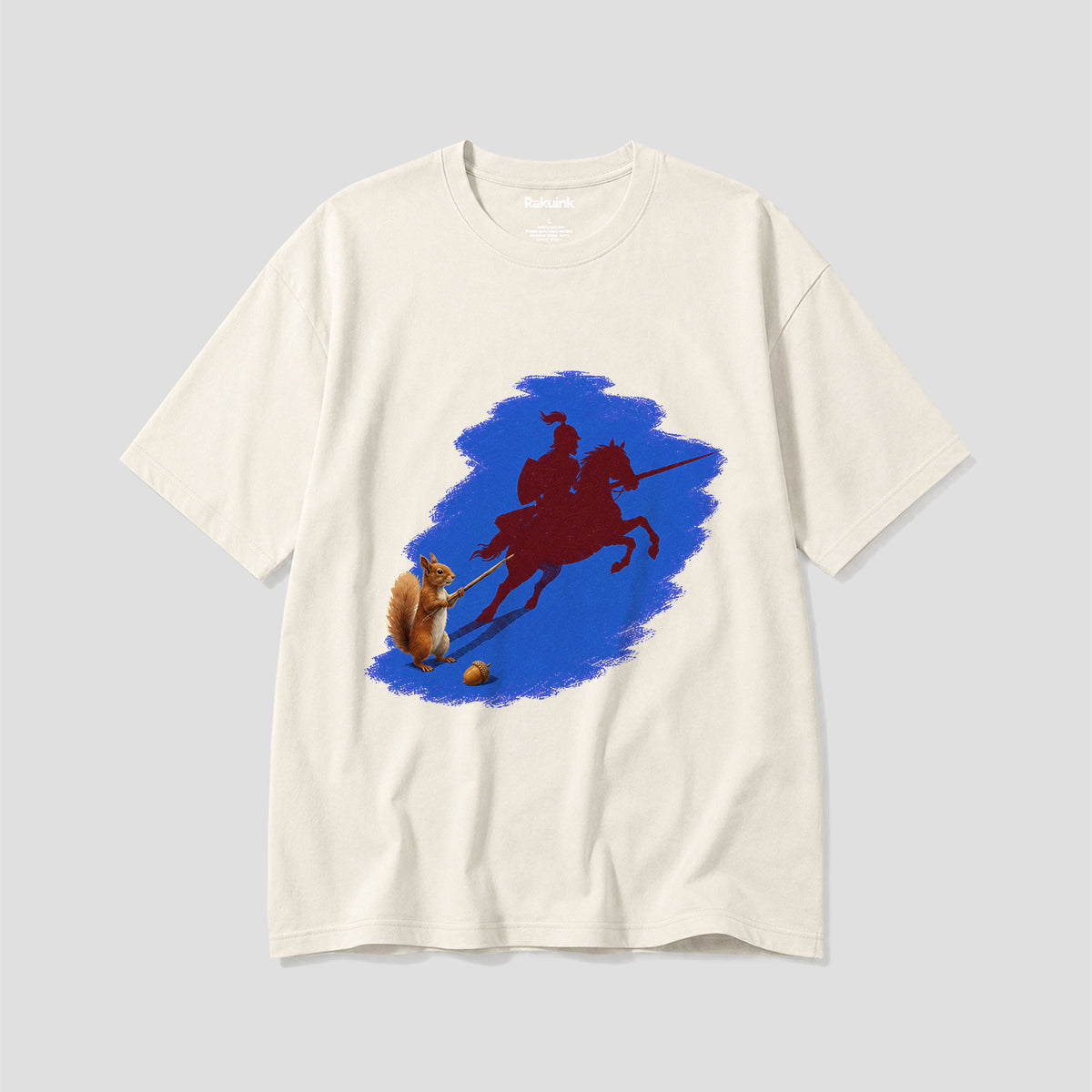 夢見るリス ナイト グラフィックTシャツ