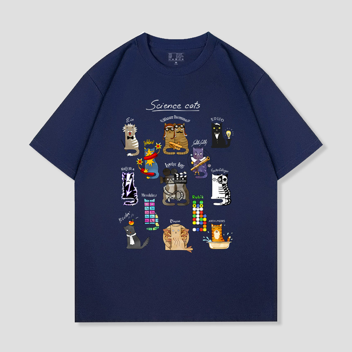 サイエンスキャットTシャツ