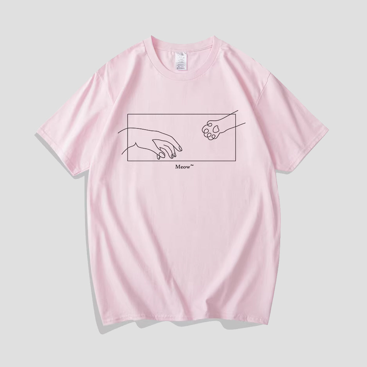 猫の手のミケランジェロTシャツ