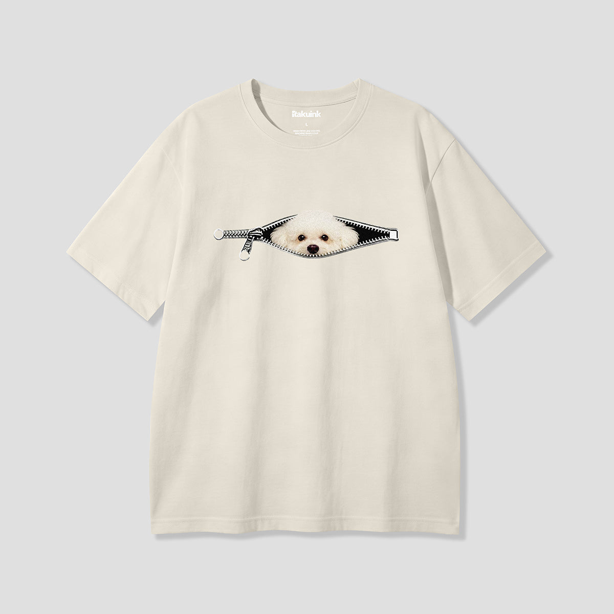 【予約】ジップインドッグ グラフィックTシャツ