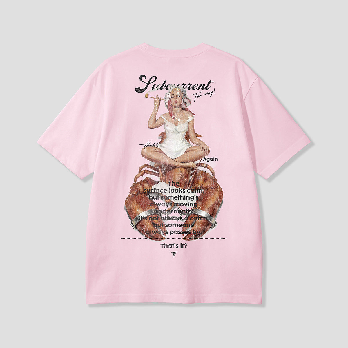 【予約】ロブスター覇者 バックプリントTシャツ