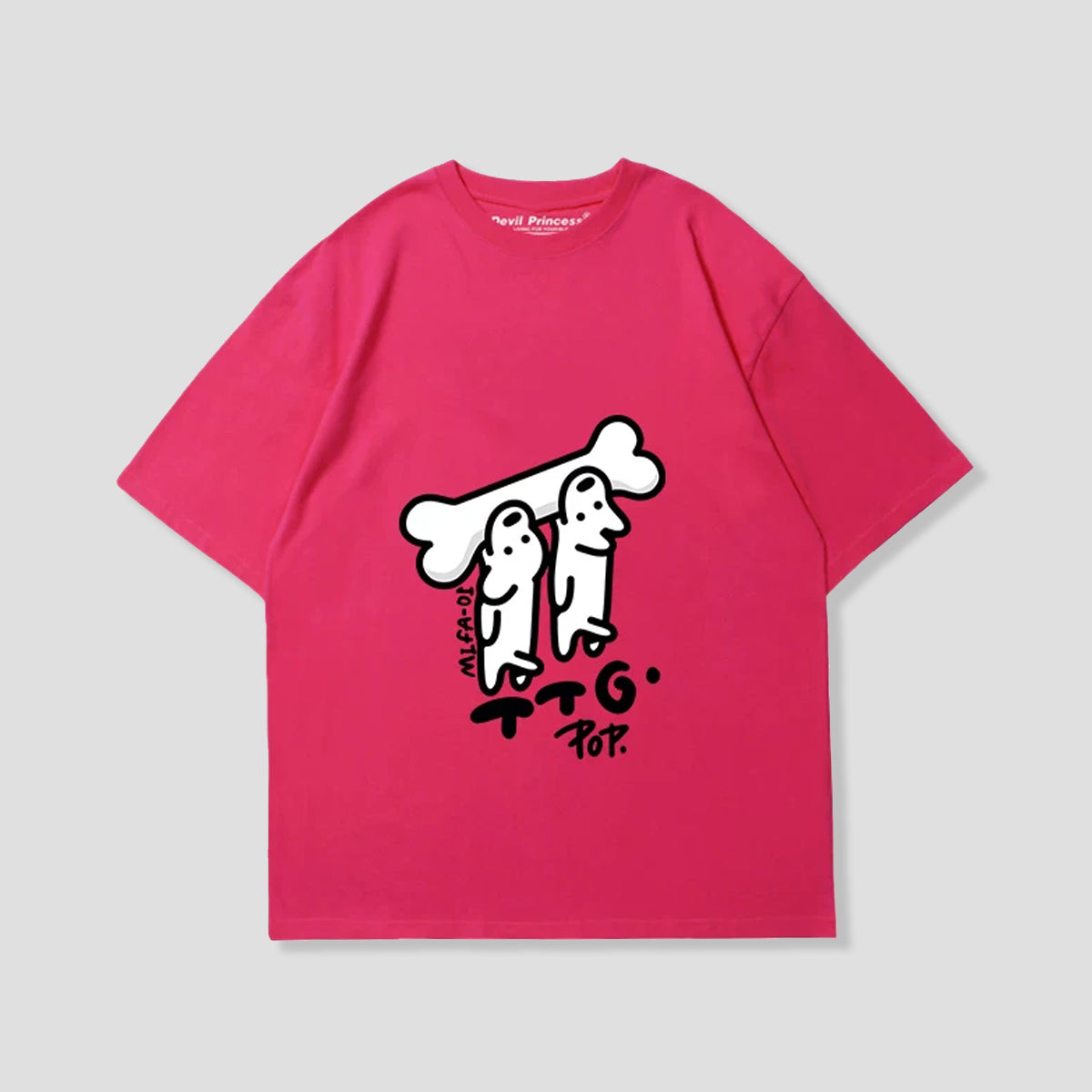 ハングオンボーンドッグ グラフィックTシャツ