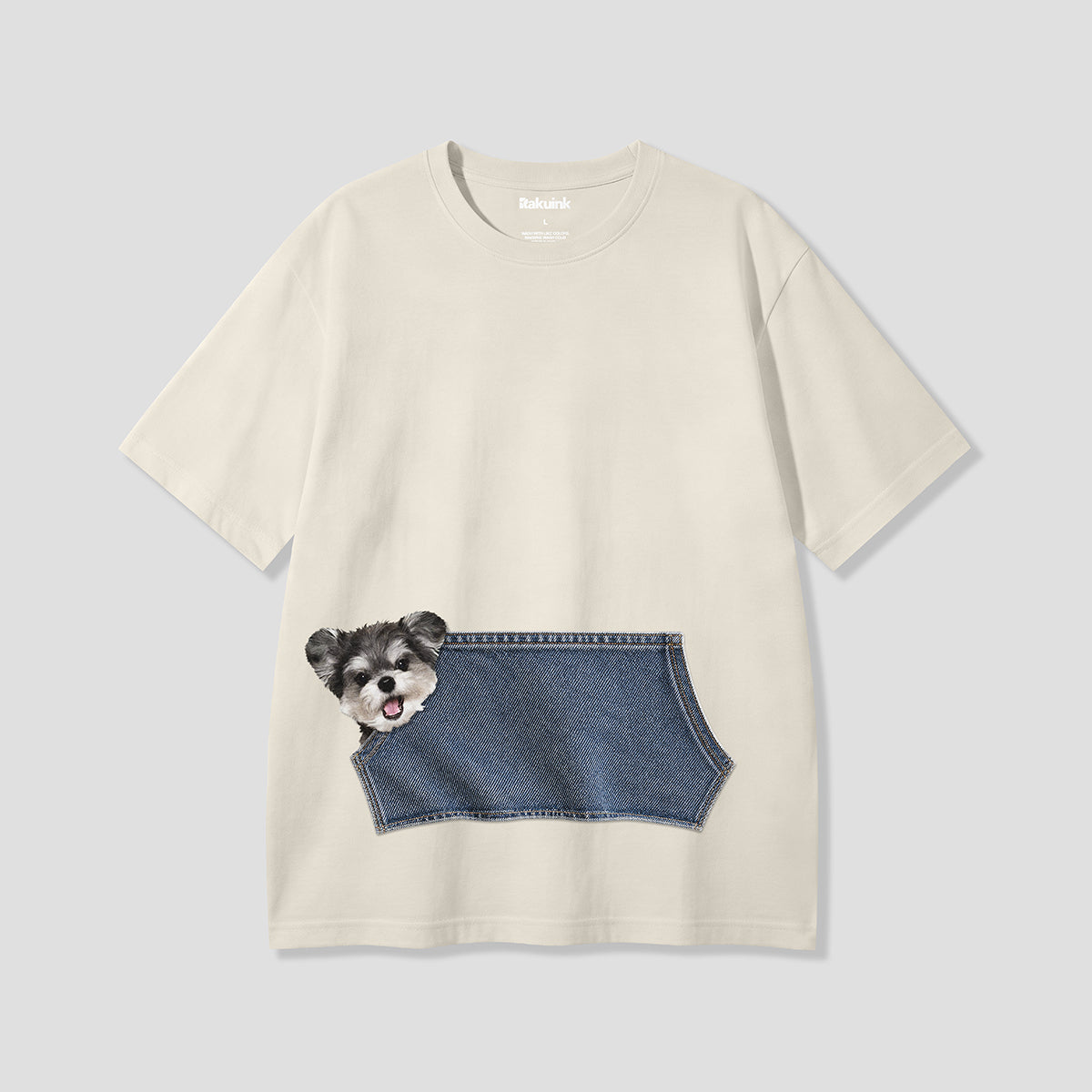 【予約】ポケットインシュナウザー グラフィックTシャツ