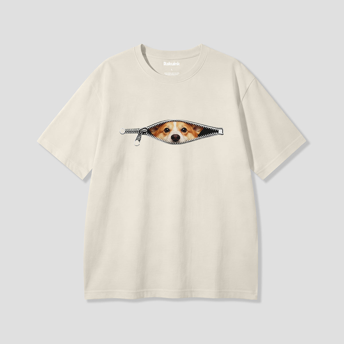 【予約】ジップインコーギー グラフィックTシャツ