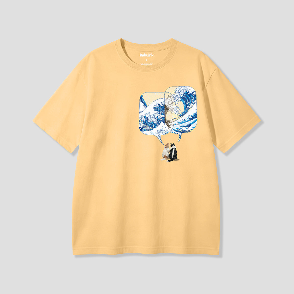 【予約】神奈川トークキャット グラフィックTシャツ