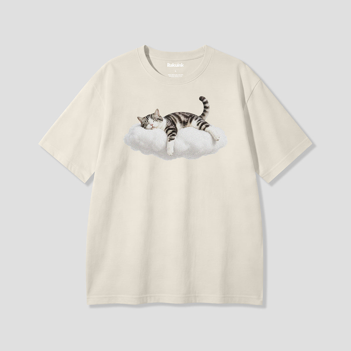【予約】おひるね雲のりキャット グラフィックTシャツ