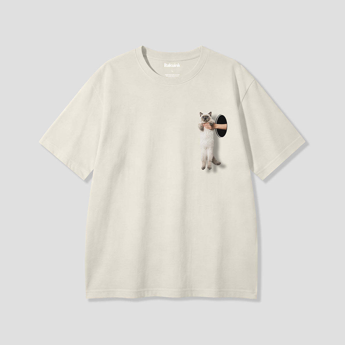 【予約】さらわれシャム猫 グラフィックTシャツ
