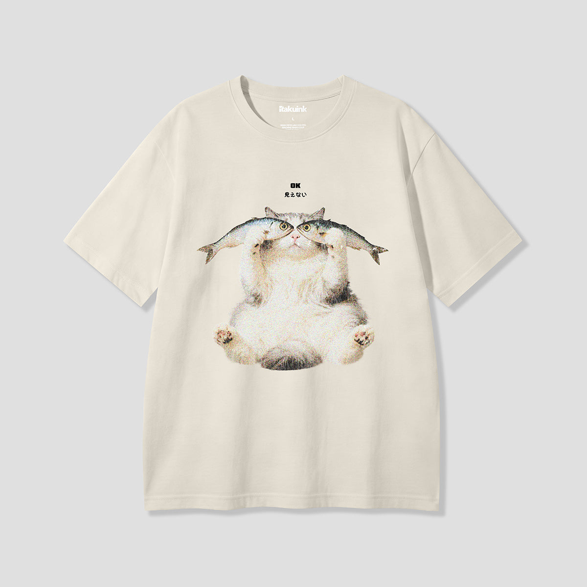 【予約】見てないふりキャット グラフィックTシャツ