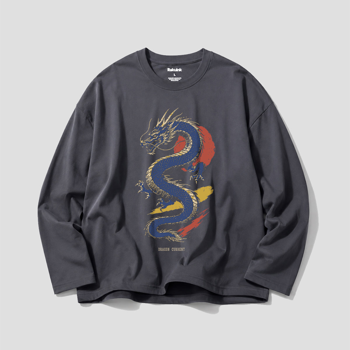蒼龍 グラフィック ロングスリーブTシャツ