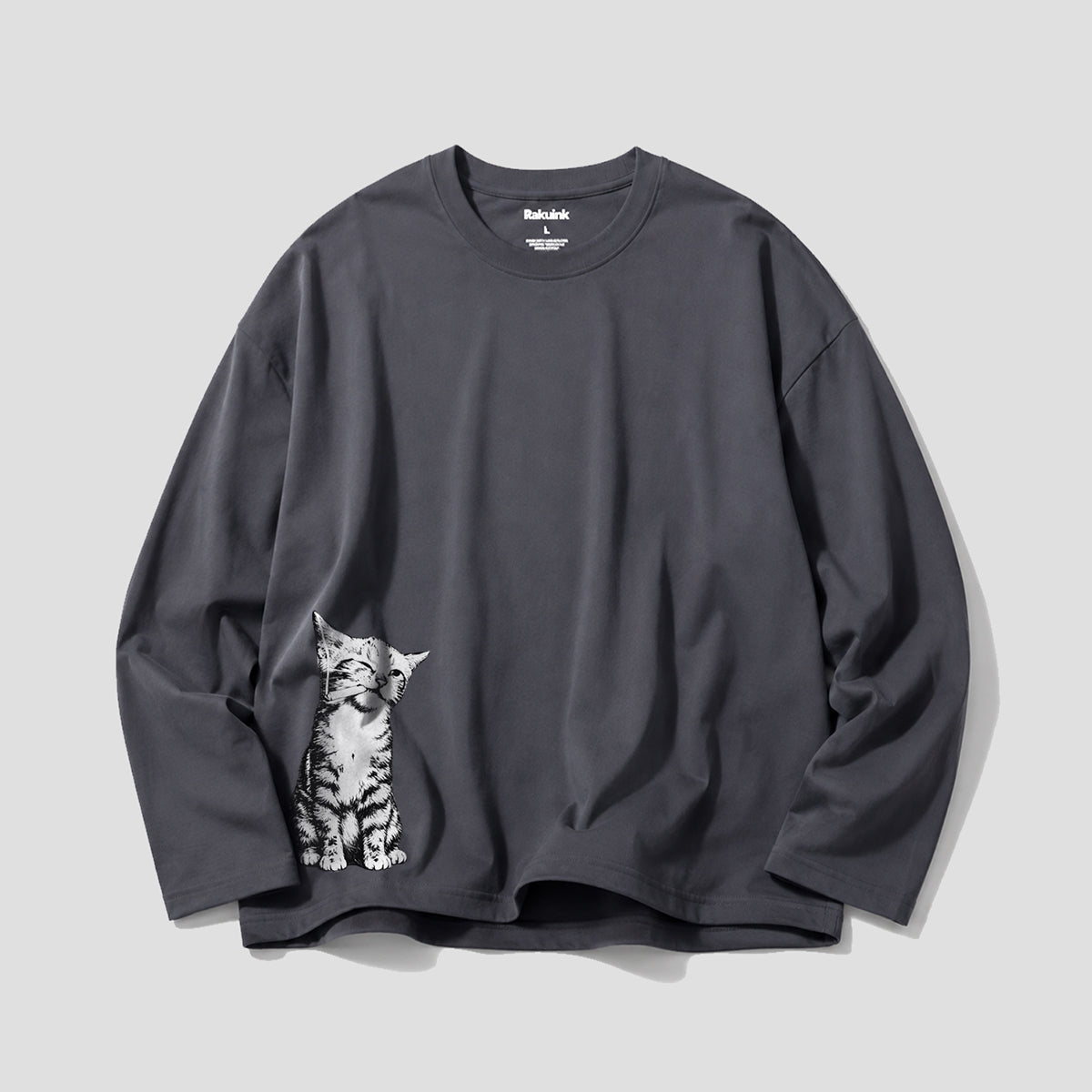 【予約】ひょっこりキャット ロングスリーブTシャツ
