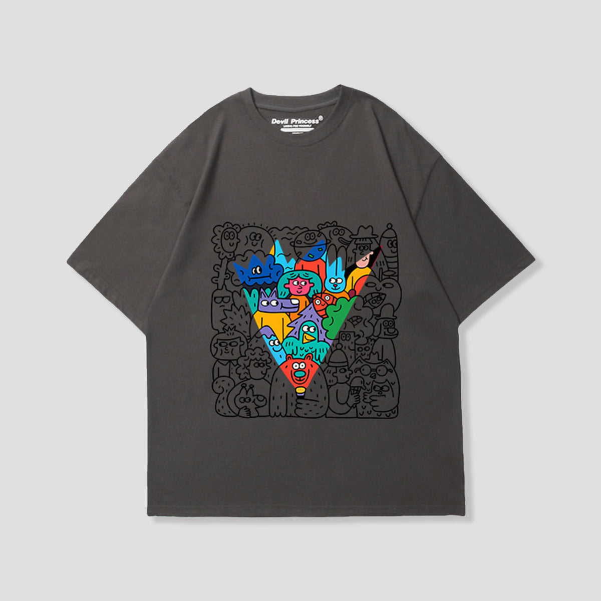 フラッシュライトドゥードル グラフィックTシャツ