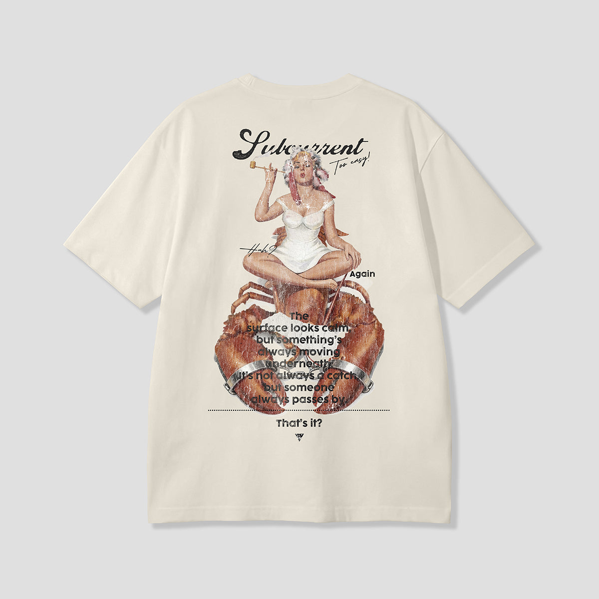 【予約】ロブスター覇者 バックプリントTシャツ