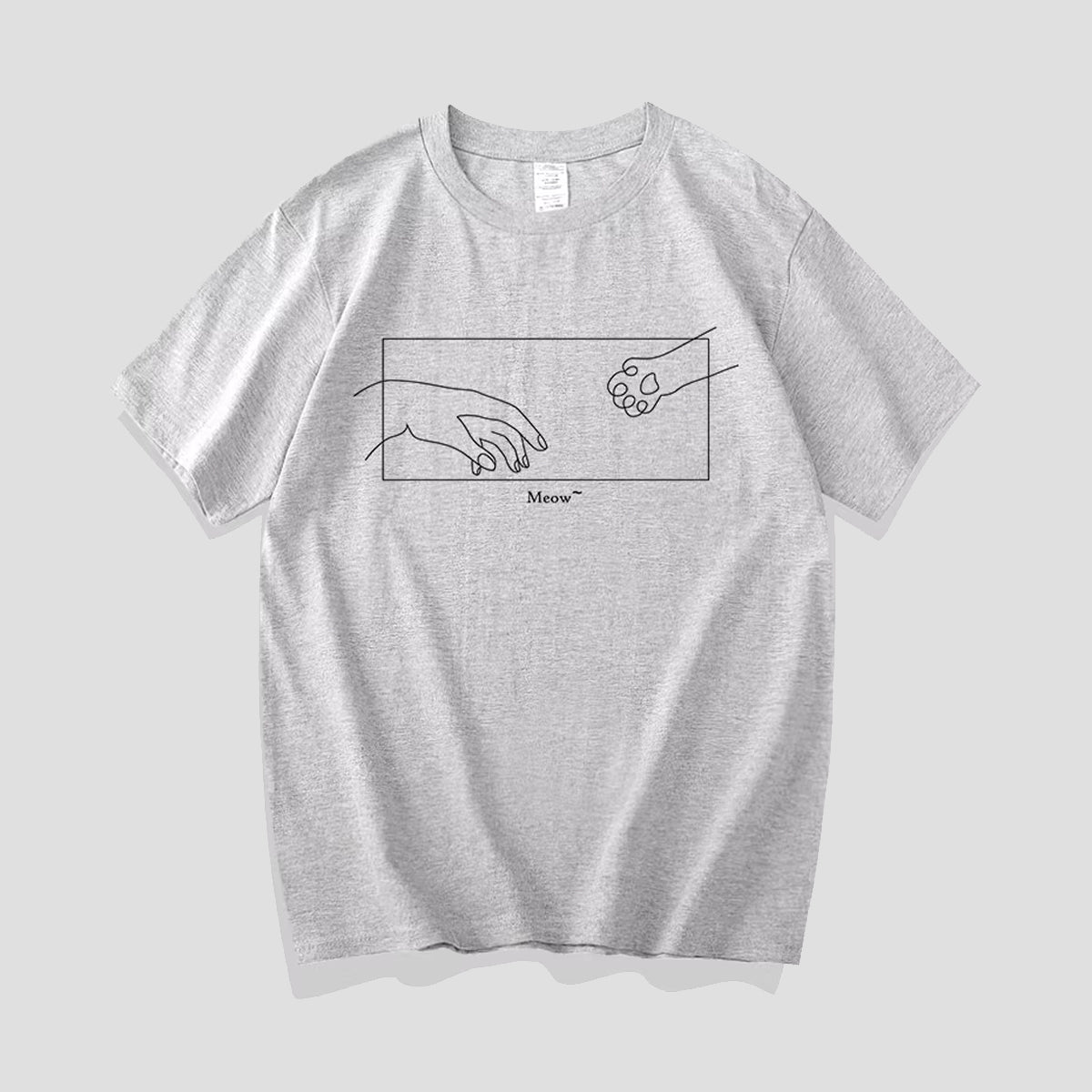 猫の手のミケランジェロTシャツ