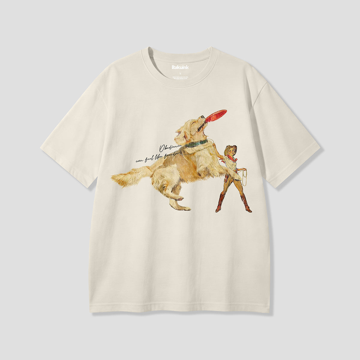 【予約】ドッグ×カウガール グラフィックTシャツ