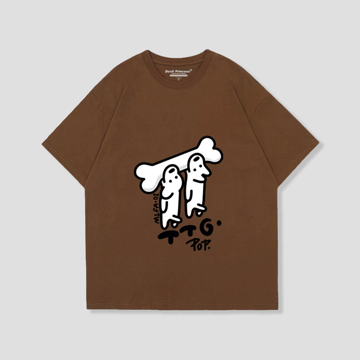 ハングオンボーンドッグ グラフィックTシャツ