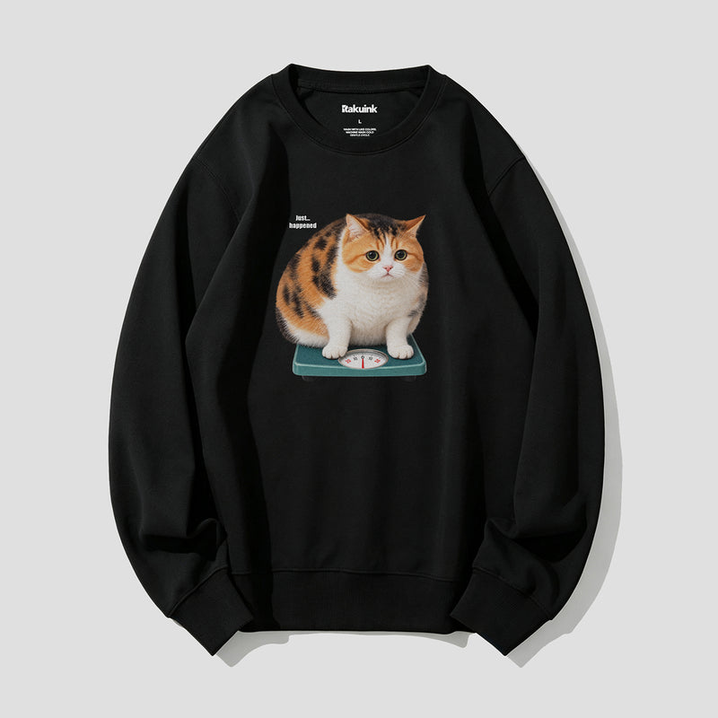 【予約】JUST WEIGHTING キャット グラフィックスウェット
