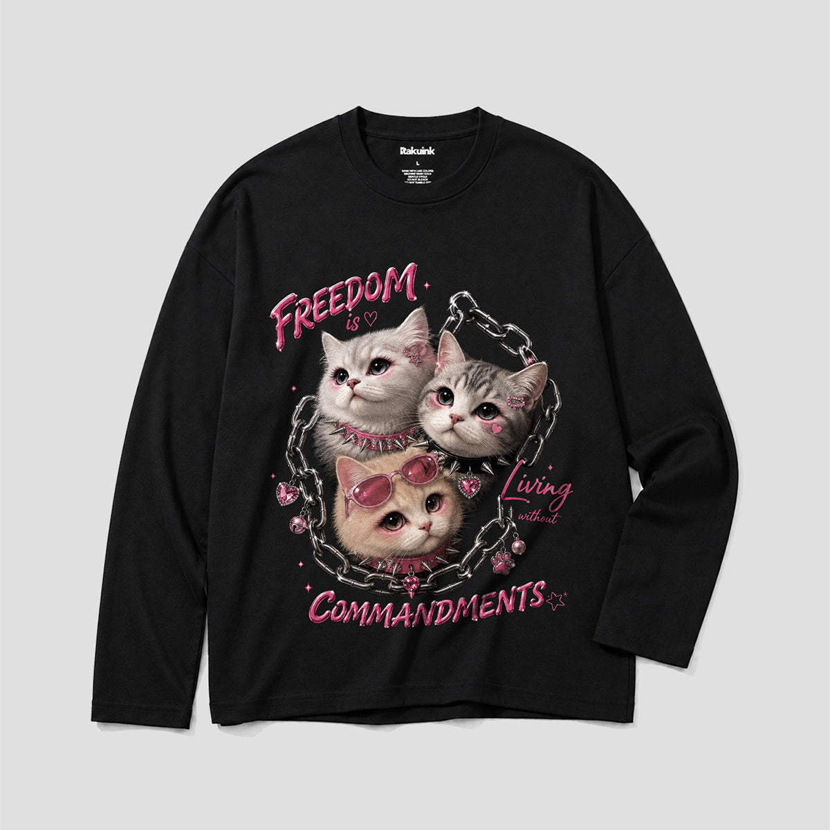【予約】フリーダム・キャット ロングスリーブTシャツ