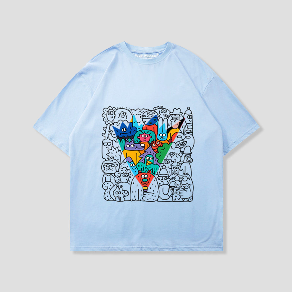 フラッシュライトドゥードル グラフィックTシャツ