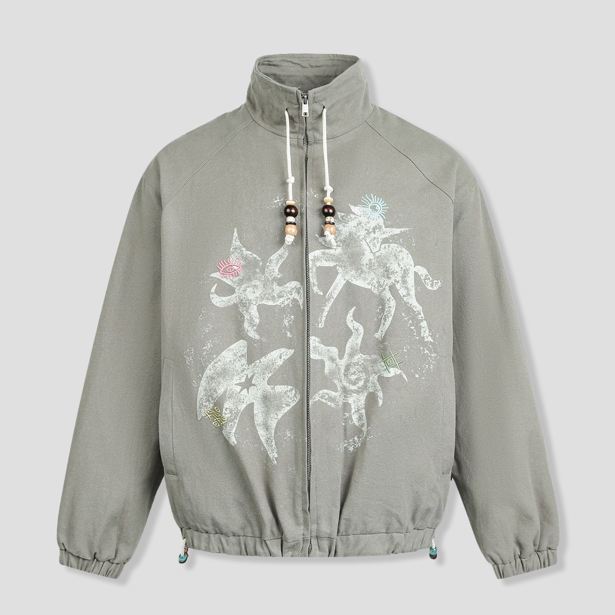 ミスティカルビースト フロントグラフィック ジャケット