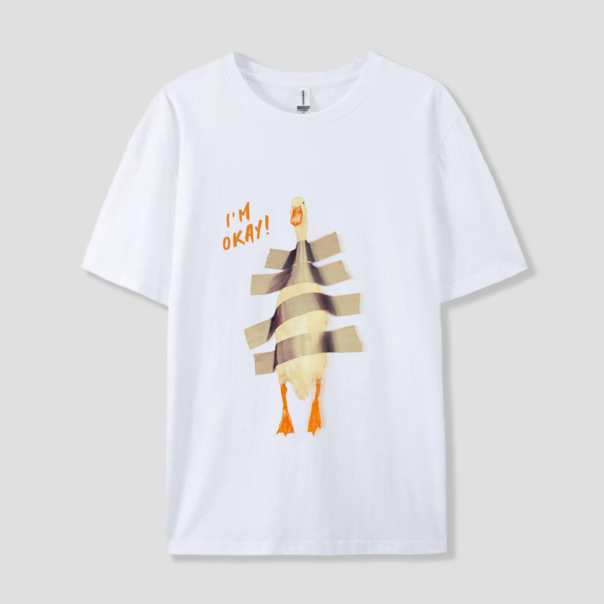 【予約】アイム・オーケー ダック グラフィックTシャツ