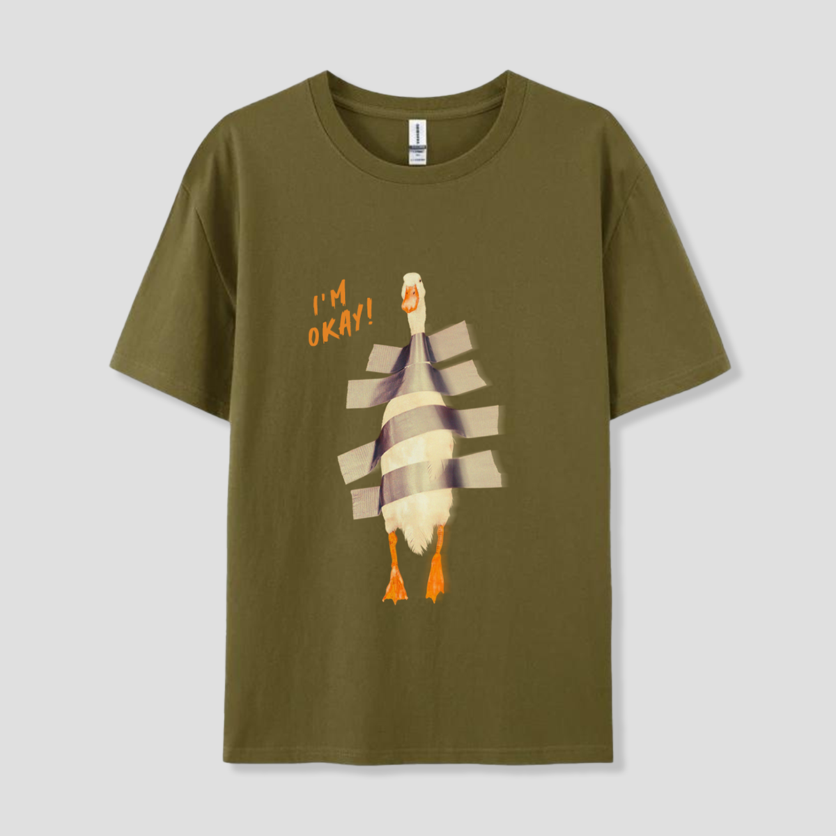 【予約】アイム・オーケー ダック グラフィックTシャツ