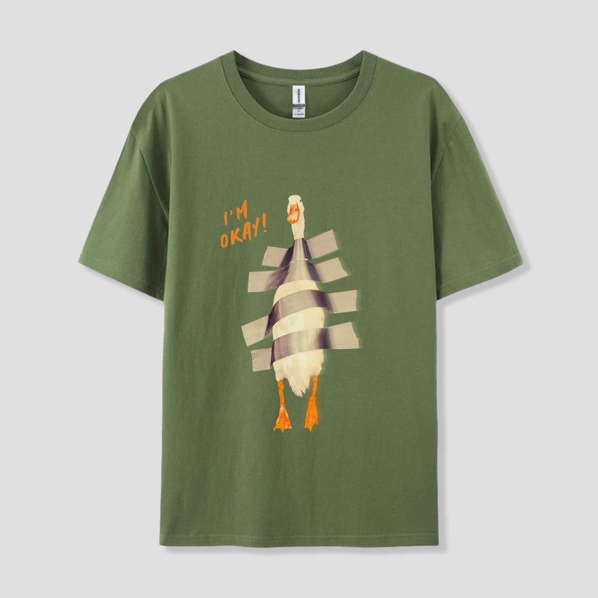 【予約】アイム・オーケー ダック グラフィックTシャツ