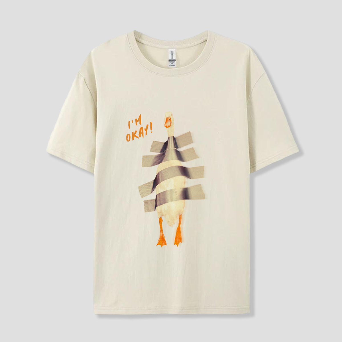 【予約】アイム・オーケー ダック グラフィックTシャツ