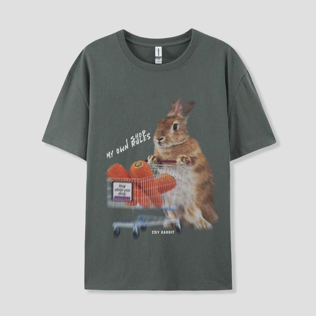 【予約】MY OWN RULES ラビット Tシャツ