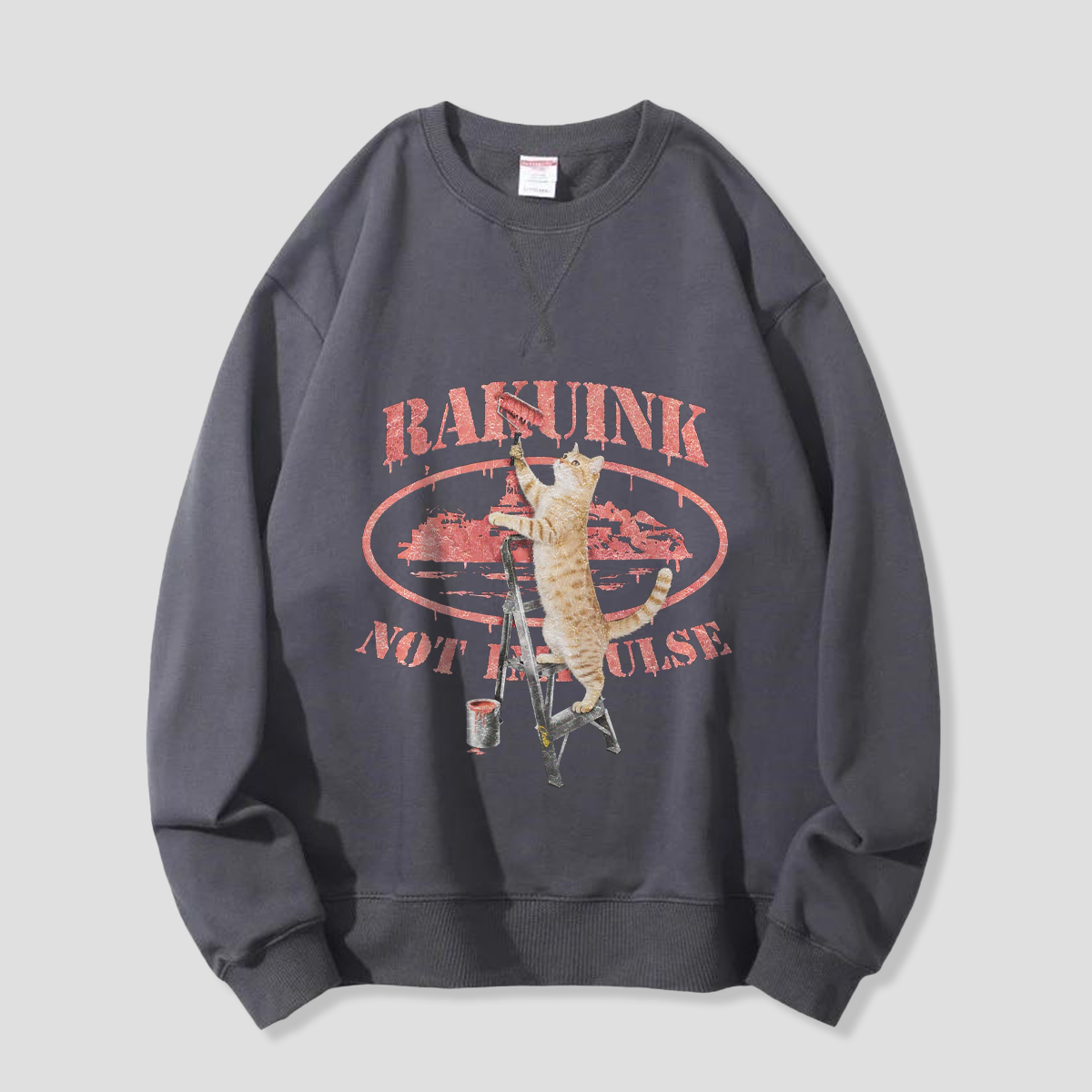 【予約】NOT EXCUSE キャット グラフィックスウェット