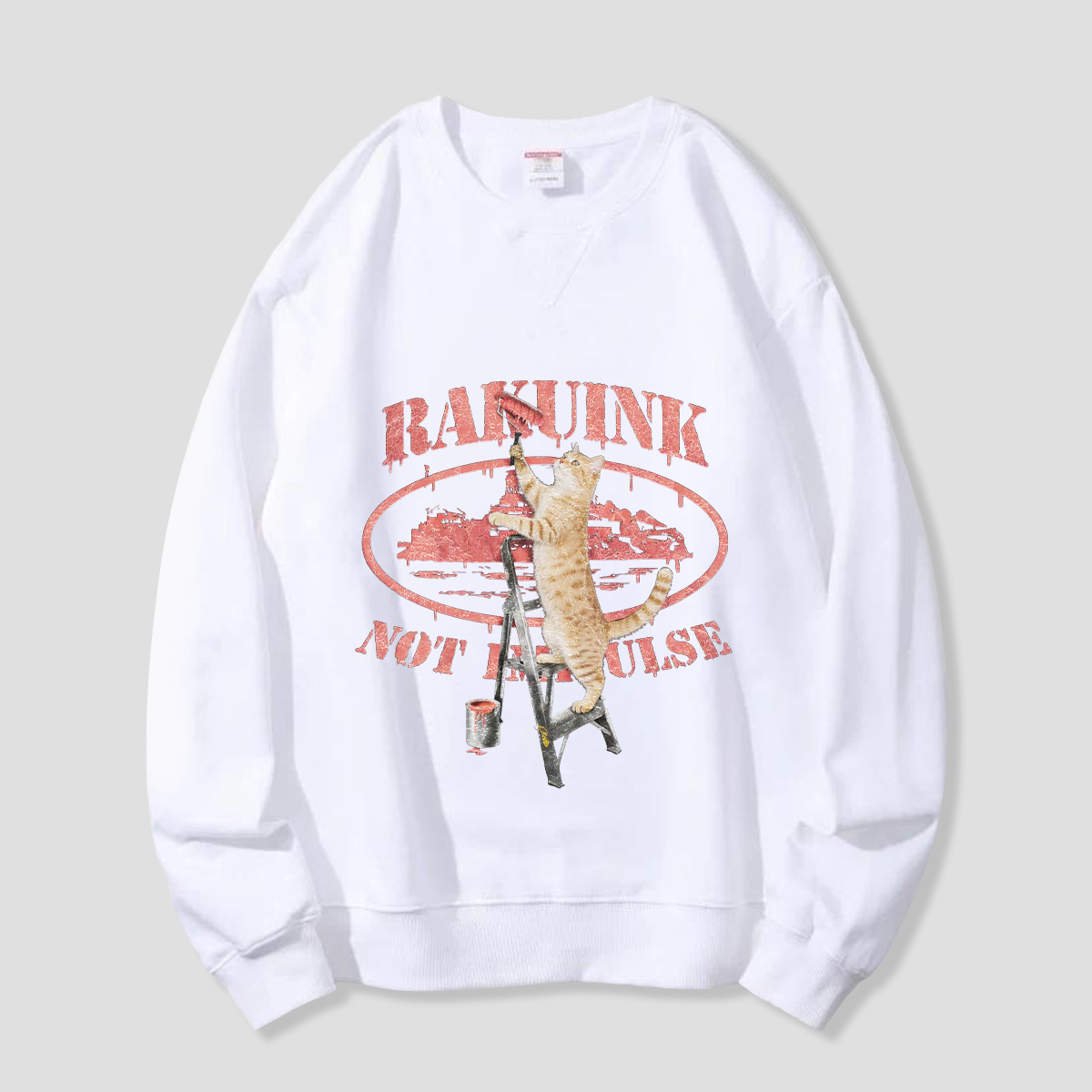 【予約】NOT EXCUSE キャット グラフィックスウェット