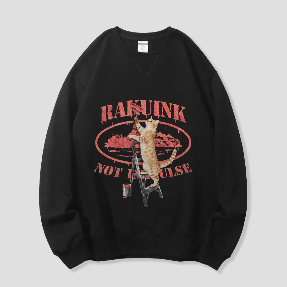 【予約】NOT EXCUSE キャット グラフィックスウェット