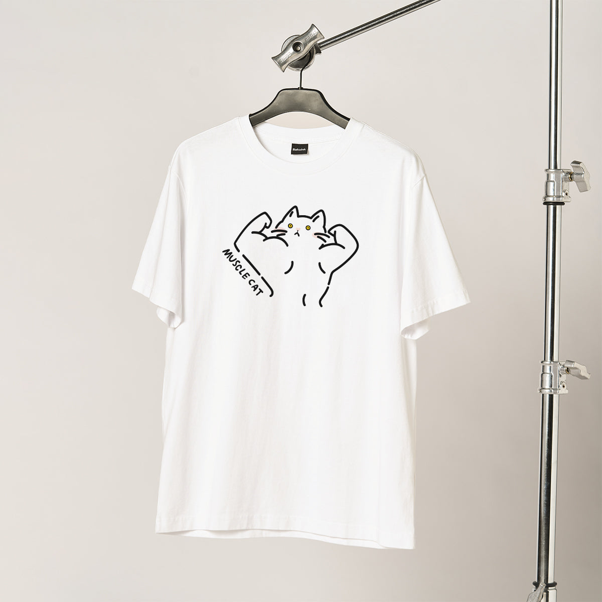 ネコプリントTシャツ | MUVEIL Online Shop