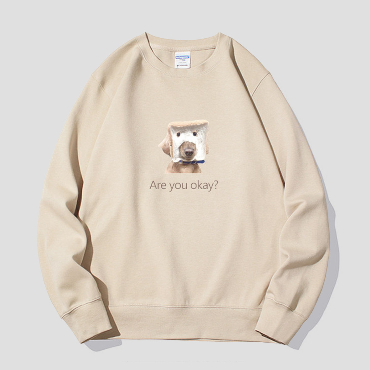 ARE YOU OKAY? ドッグ グラフィックスウェット